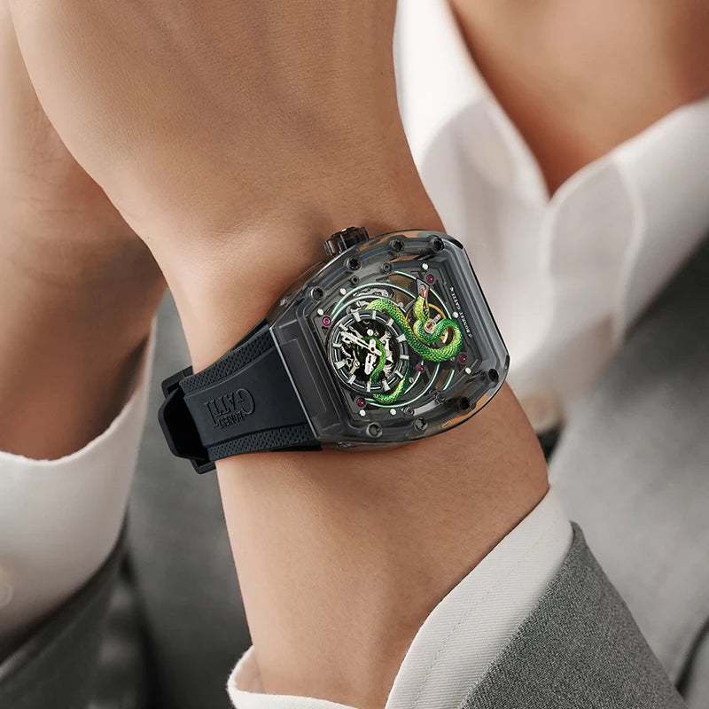 Bonest Gatti - Black Crystal Snake Series 6004