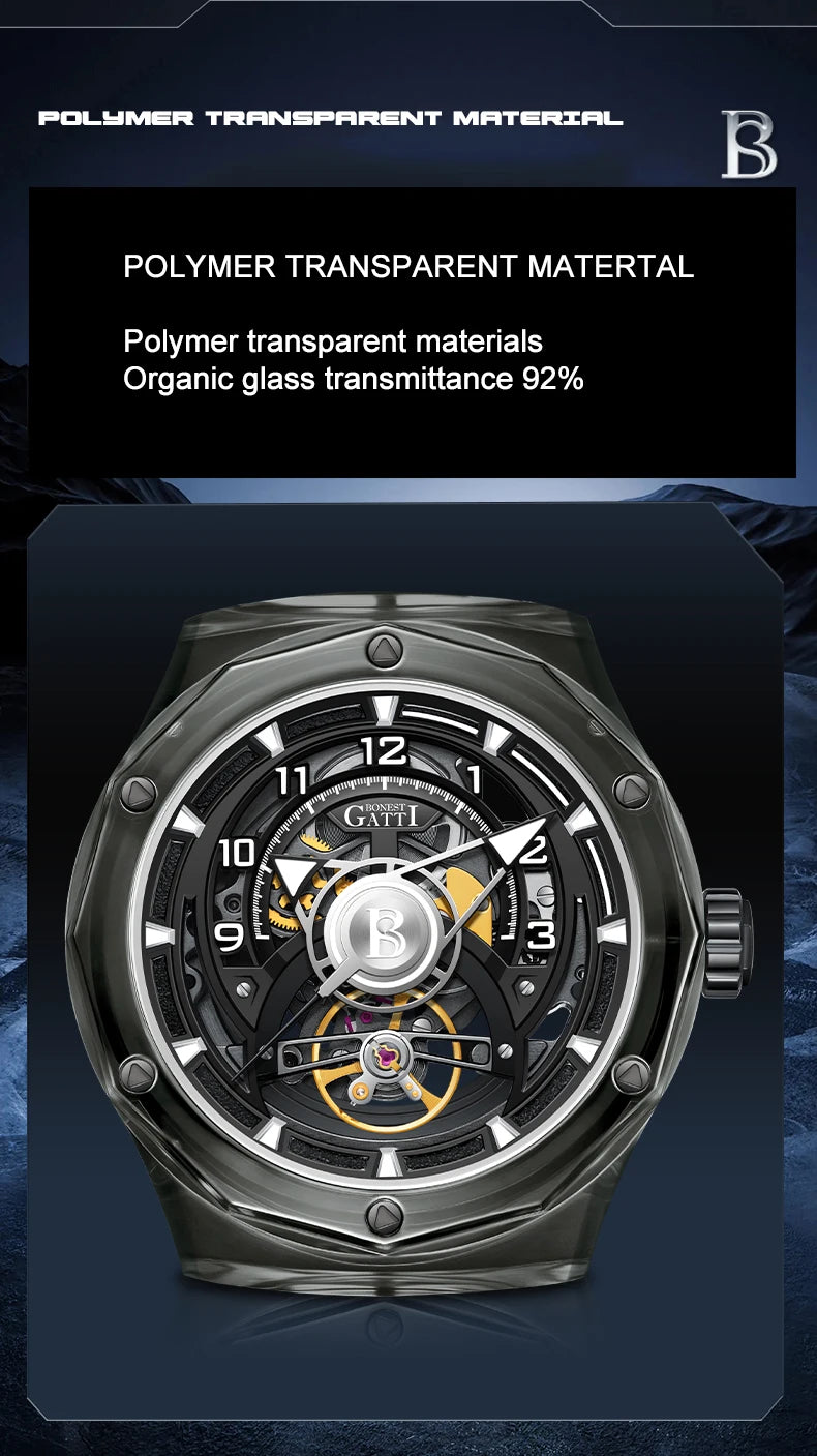 Bonest Gatti - Crystal Case 5807 - Edição Limitada