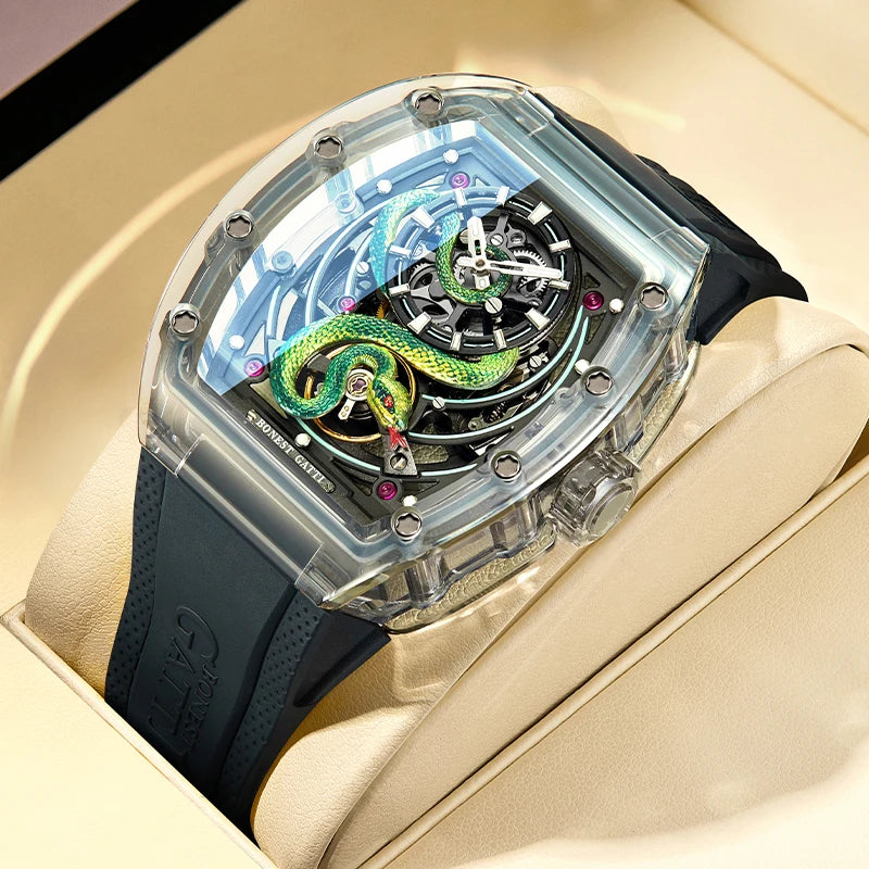 Bonest Gatti - Black Crystal Snake Series 6004