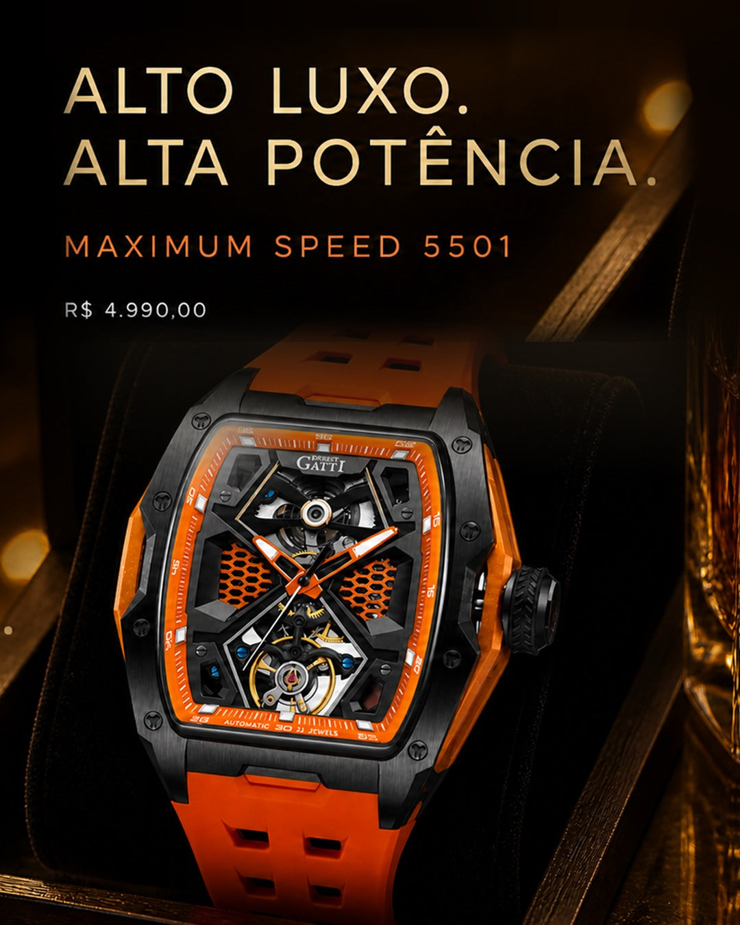 Maximum Speed 5501 – Alto luxo. Alta potência.