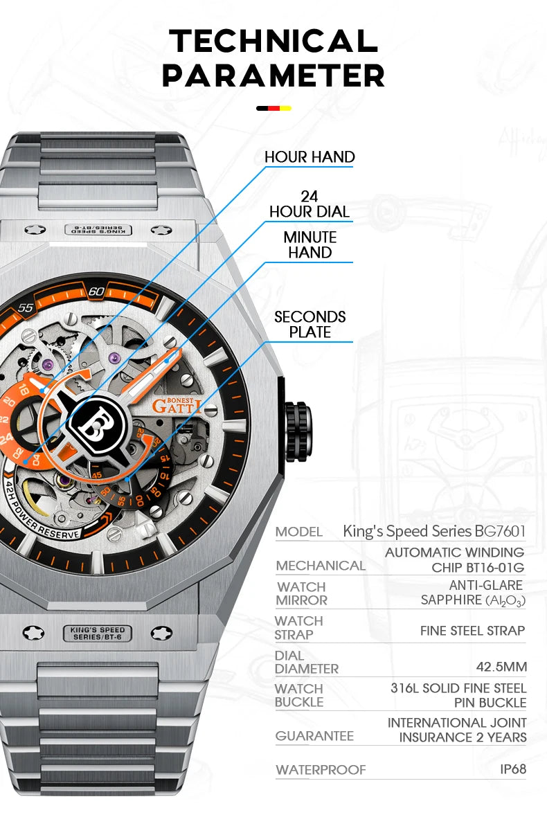 Bonest Gatti - King Speed 7601-S