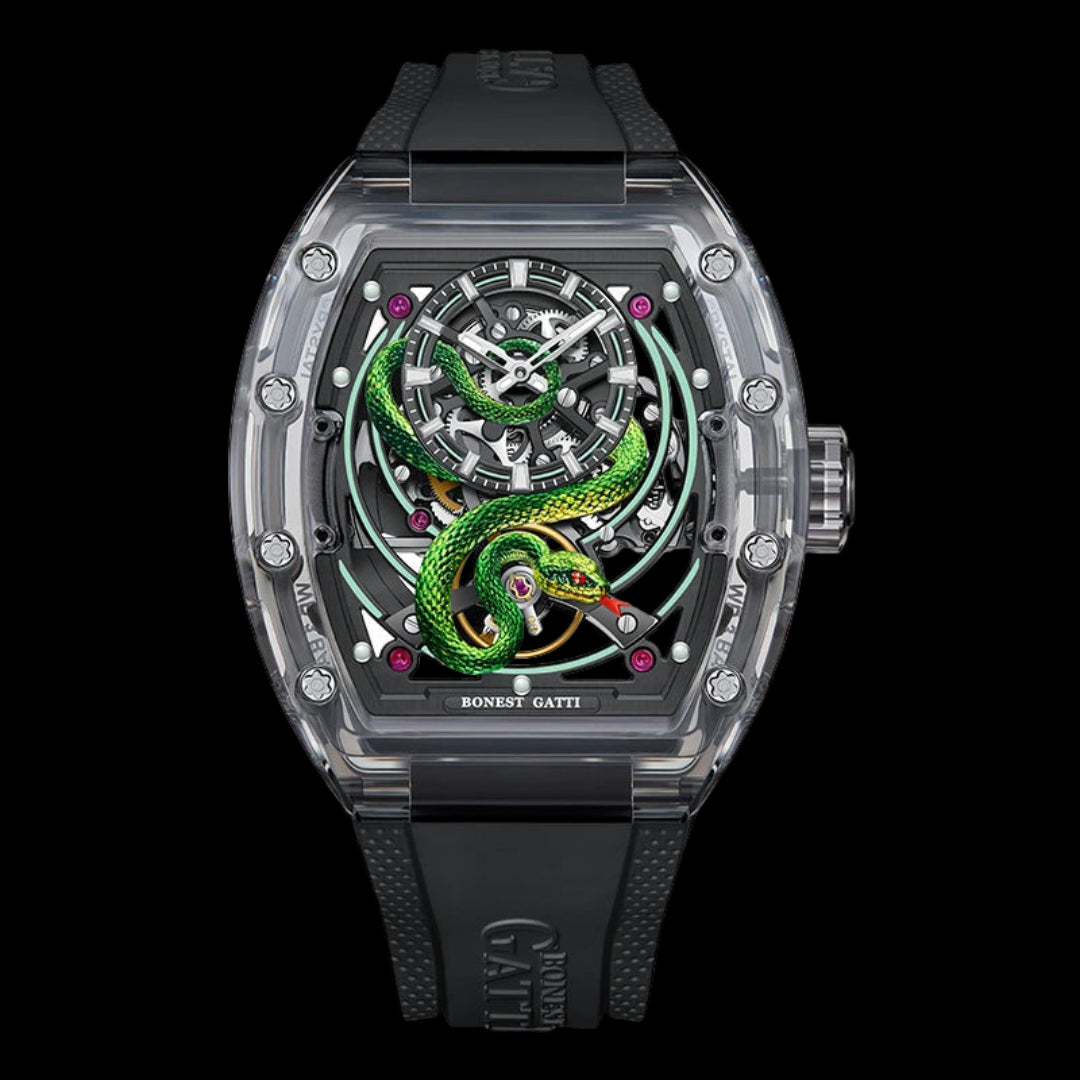 Bonest Gatti - Black Crystal Snake Series 6004