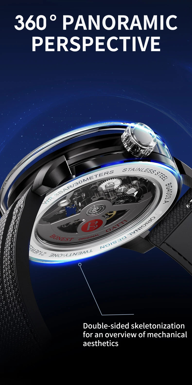 Bonest Gatti - Skeleton Series 4003